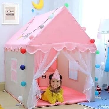 домик для: Игровая палатка детская в виде милейшего домика это мечта любого — 4