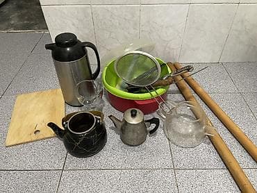 аксессуары для кухни: Отдам даром Набор кухонной утвари и аксессуаров Состав: - — 1