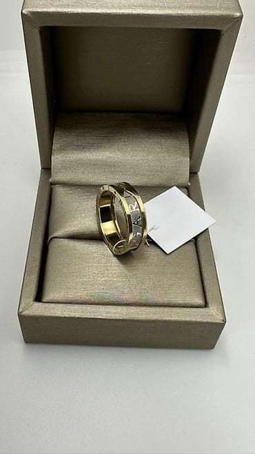 печатка золотой: Кольцо, Проба 585, Женские, Без вставки, Новый — 9
