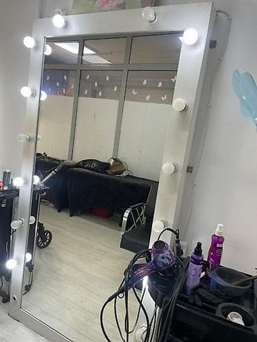 зеркала для макияжа: Зеркало визажное напольное с подсветкой - Большое вертикальное — 3