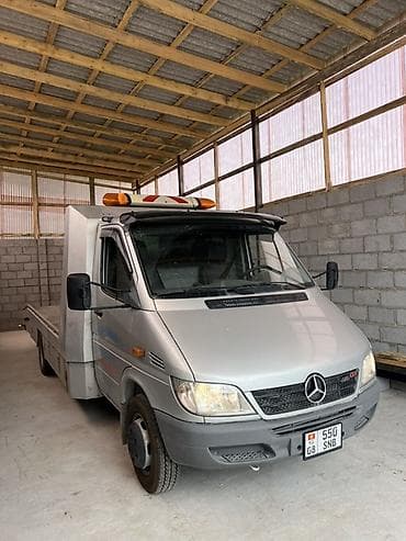 автовышка бонго: Эвакуатор, Mercedes-Benz, Прямая — 1