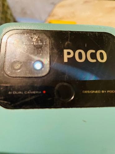 garmin 6 saphire: Poco C40, Б/у, 64 ГБ, цвет - Зеленый, 2 SIM — 2