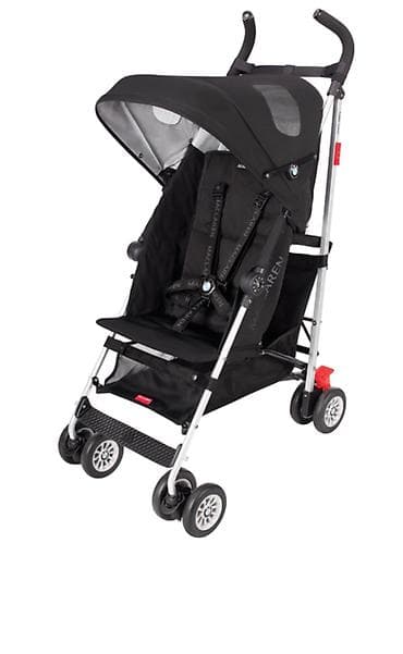 easy wolker: Коляска, цвет - Черный, Б/у — 2