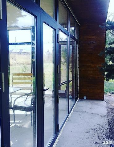 Панорамное остекление и входная группа из алюминиевого профиля - at lalafo.kg Панорамное остекление и входная группа из алюминиевого профиля -