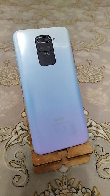 tab a9: Redmi, Redmi Note 9, Б/у, 128 ГБ, цвет - Серый, 2 SIM — 2