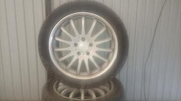шины 245 45 18: Колеса в сборе 245 / 45 / R 18, Лето, Б/у, Комплект, Легковые, Литые, отверстий - 5 — 1