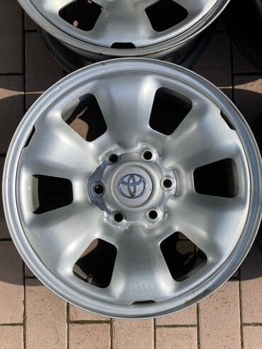 новые шины бишкек: Литые Диски R 17 Toyota, Комплект, отверстий - 6, Б/у — 3