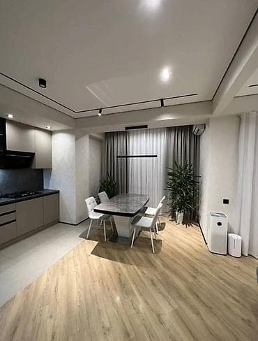 discovery studio: 3 комнаты, 88 м², Асанбай мкр Элитка, 10 этаж, Дизайнерский ремонт — 5