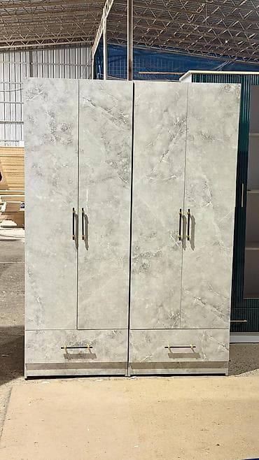 Шифоньеры, шкафы для одежды: Шифоньер, шкаф для одежды, Прямой, МДФ — 8