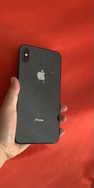 IPhone Xs Max, Б/у, 512 ГБ, Space Gray, 74 %