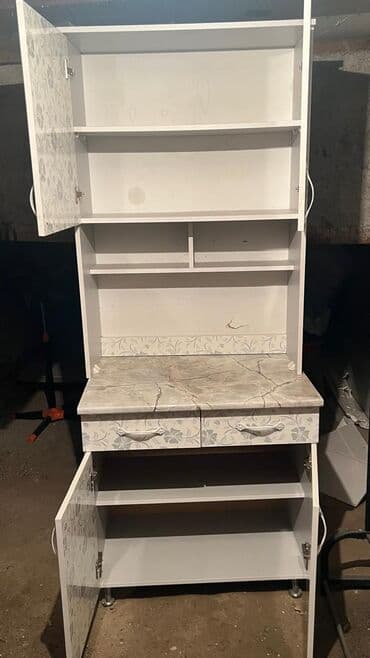 навесные шкафы для кухни бу: Кухонный шкаф, Напольный, Без мойки, ЛДСП — 1