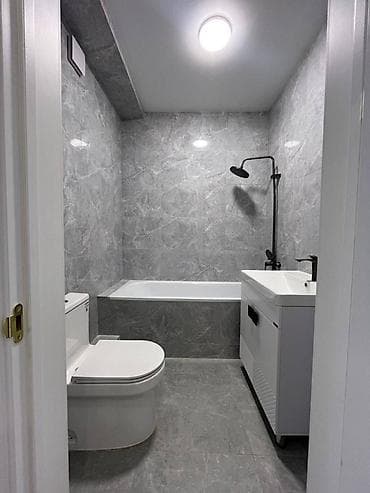 квартира алматинка: 1 комната, 46 м², Элитка, 8 этаж, Евроремонт — 10