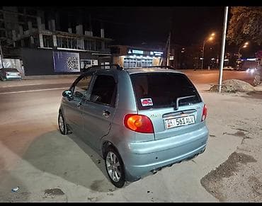 бутка бишкек: Daewoo Matiz: 2008 г., 0.8 л, Кол менен иштөөчү, Бензин, Хетчбек — 3