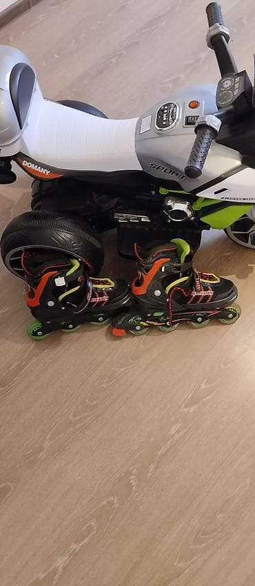 Детские роликовые коньки раздвижные - Бренд: LANWEI (нанесён на