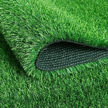 Искусственная трава (газонное покрытие) в рулонах и плитах - at lalafo.kg Искусственная трава (газонное покрытие) в рулонах и плитах -