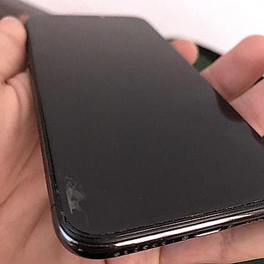 ipone x: IPhone X, Б/у, 64 ГБ, Серебристый, Чехол — 1