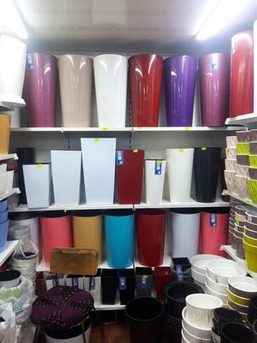 купить большой горшок для цветов: Кашпо — 12