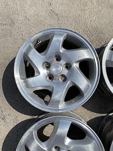 диски mazda: Литые Диски R 16 Комплект, отверстий - 5, Б/у — 2