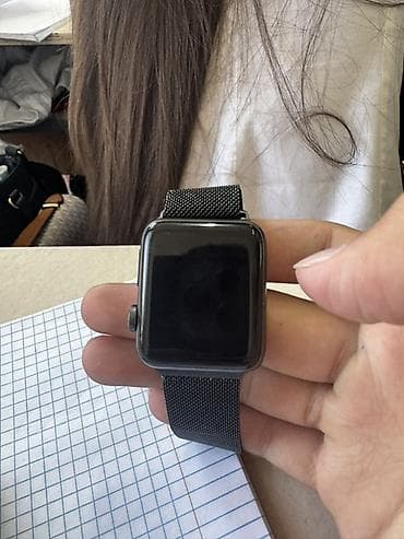 iphone pro: Apple Watch Series 3, 42 мм, корпус из алюминия (Space Gray). - — 3