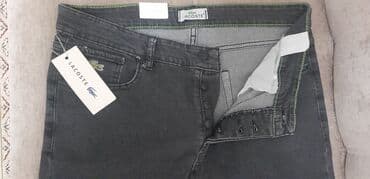 брендовые мужские спортивные костюмы из турции: Мужские джинсы, Все размеры, Lacoste, Новый, цвет - Серый, Самовывоз — 2