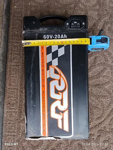 продажа аккумуляторов: Аккумулятор для электровелосипеда 60V-20Аh без зарядки — 1