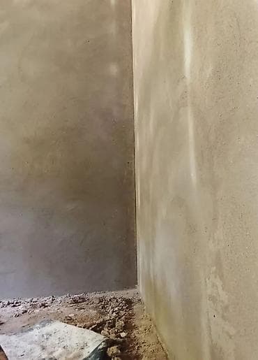 штукатурные работы: Штукатурка стен под маяк стяжка — 9