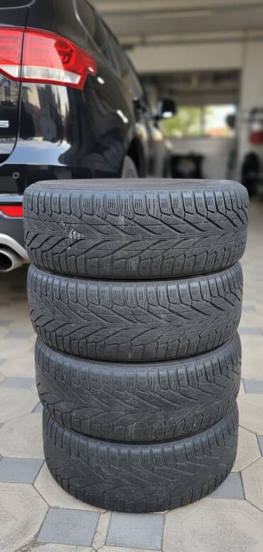 шины для внедорожников бу: Шины 255 / 60 / R 18, Зима, Б/у, Комплект, Внедорожные (АТ/МТ), Nokian — 1
