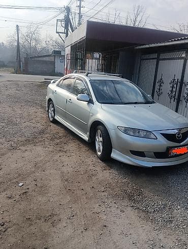 Унаа: Mazda 6: 2003 г., 2 л, Кол менен иштөөчү, Бензин, Лифтбек — 6
