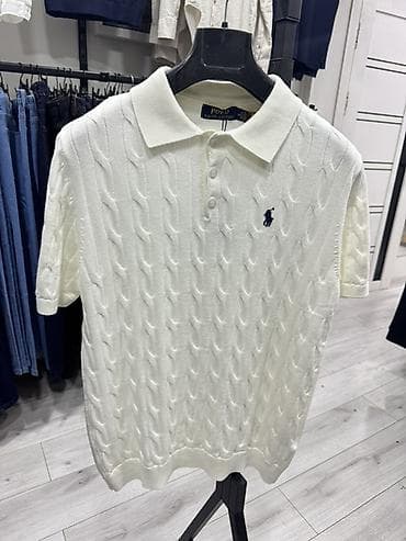 Эркектер кийими: Эркектердин көйнөгү, L, 2XL, XL, Polo Ralph Lauren, Жаңы, түсү - Ак, Өзү алып кетүү — 2
