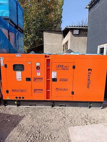 Дизельный генератор Excalibur 206 kVA (1500 об/мин) Основные