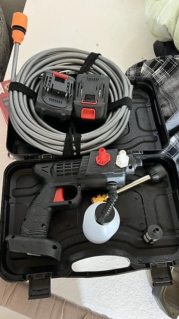 пистолет для мойки авто: Мойка высокого давления, Б/у, CHISU, Аккумуляторная, Бесплатная доставка — 1