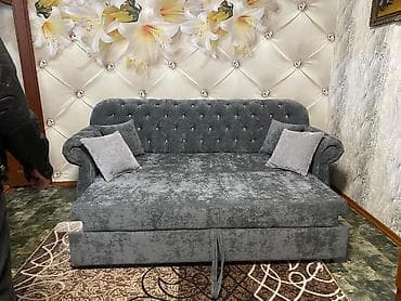 мебель диван раскладной: Прямой диван, Новый — 2