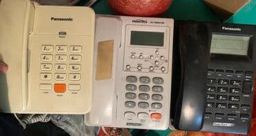 Стационарный телефон Проводной at lalafo.kg Стационарный телефон Проводной