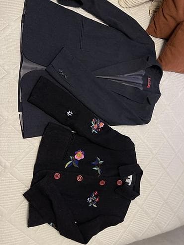 Жакеты (2 шт.) ЦЕНА за 1 пиджак 2000 сом 1) ZARA BASIC, женский -