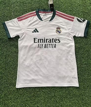 tech fleese: Футбольная майка Real Madrid (домашняя), сезон с актуальной — 1