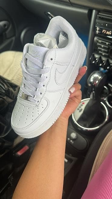 кеды 40 размер: Белые кроссовки Nike Air Force 1 Low (женские/младшие размеры) - — 2