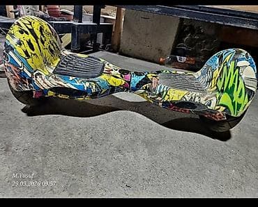 vw sharan: Гироскутер 6.5" с ярким граффити-принтом Описание: - Диаметр колёс — 1