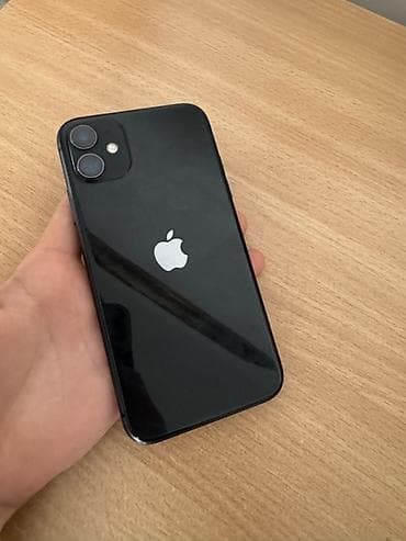 IPhone 11, 64 ГБ, Черный, 100 %