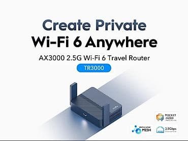 surface go 2: НОВЫЕ В КОРОБКЕ! Cudy TR3000 — карманный роутер-путешественник Wi‑Fi 6 — 3