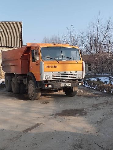 авто генераторы: КАМАЗ самосвал, оранжевый, колесная формула 6x4 (трехосный) — 8