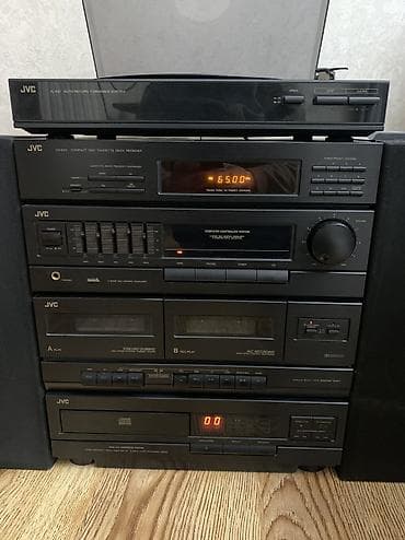 dvd плееры: Музыкальный центр JVC (винтажный - Полноценный «всё-в-одном» — 8