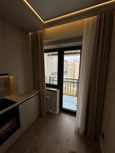 osh flat: 2 комнаты, 86 м², Асанбай мкр Элитка, 9 этаж, Дизайнерский ремонт — 6