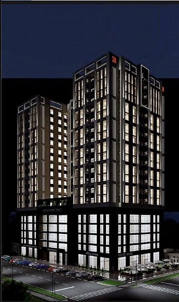 кар балта: 3 комнаты, 100 м², Элитка, 11 этаж, Готовая ПСО (под самоотделку) — 2