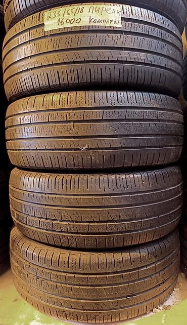 pirelli p zero: Шины 235 / 55 / R 18, Лето, Б/у, Комплект, Легковые, Италия, Pirelli — 1