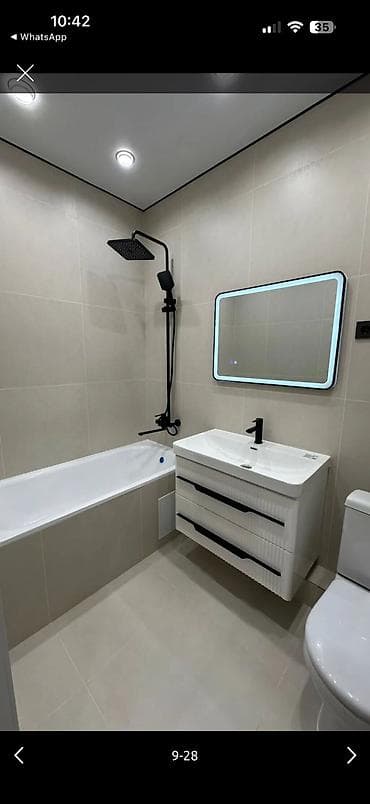 Квартиры: 3 комнаты, 65 м², Элитка, 6 этаж, Дизайнерский ремонт — 8