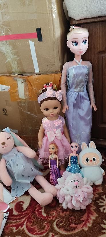 Оюнчуктар: Игрушки детские,куклы в отличном состоянии. 1500.сом за всё — 4