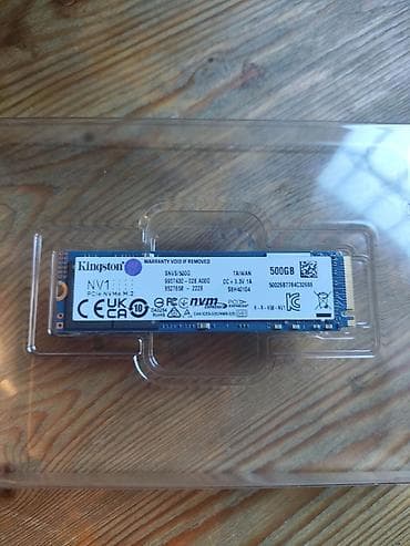Накопитель для ПК, Б/у, Kingston, SSD, 512 ГБ, Для ПК
