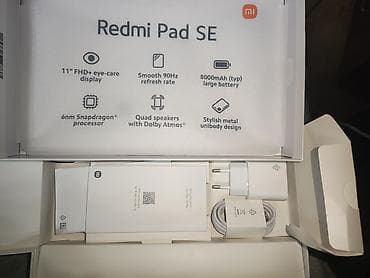 Электронные книги: Планшет, Xiaomi, память 256 ГБ, 11" - 12", Wi-Fi, Б/у, Классический цвет - Серый — 4