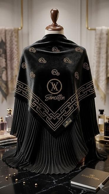 Шубы: Платок, Косынка, С бисером — 2