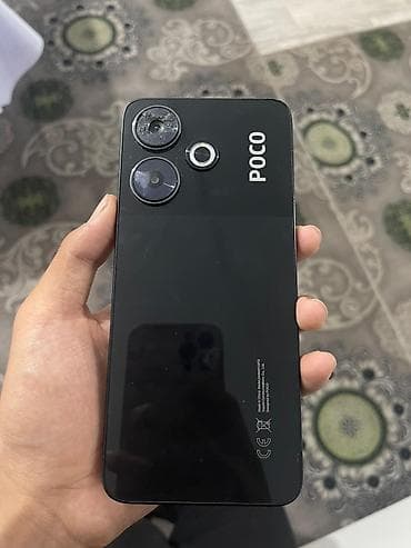 Poco M6, Б/у, 256 ГБ, цвет - Черный